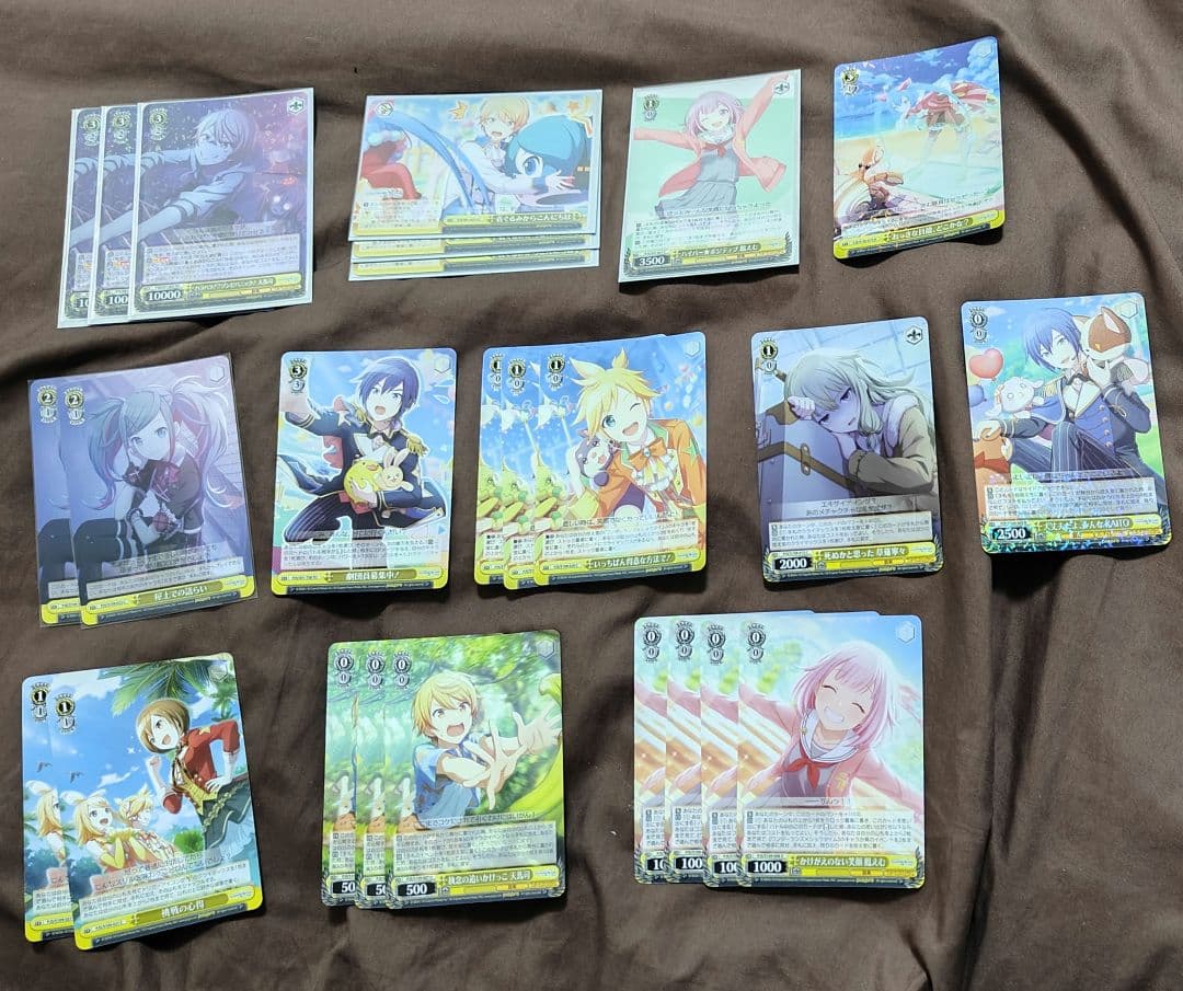 ヴァイスシュヴァルツ　プロジェクトセカイ　8枝　デッキ　SR多数 プロセカ