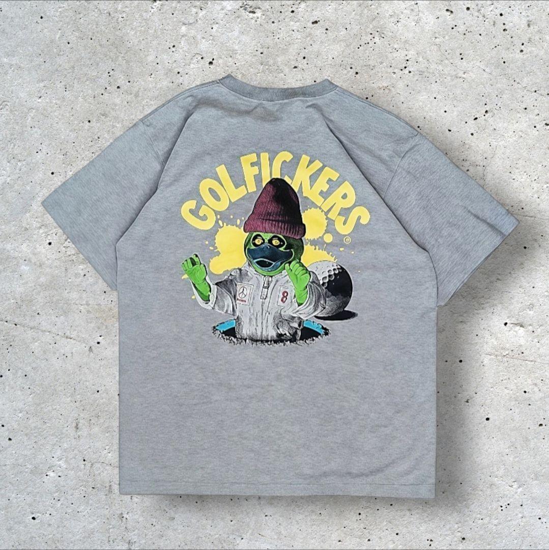 GOLFICKERS ゴルフィッカーズ ゾンビTシャツ M グレー ストリート