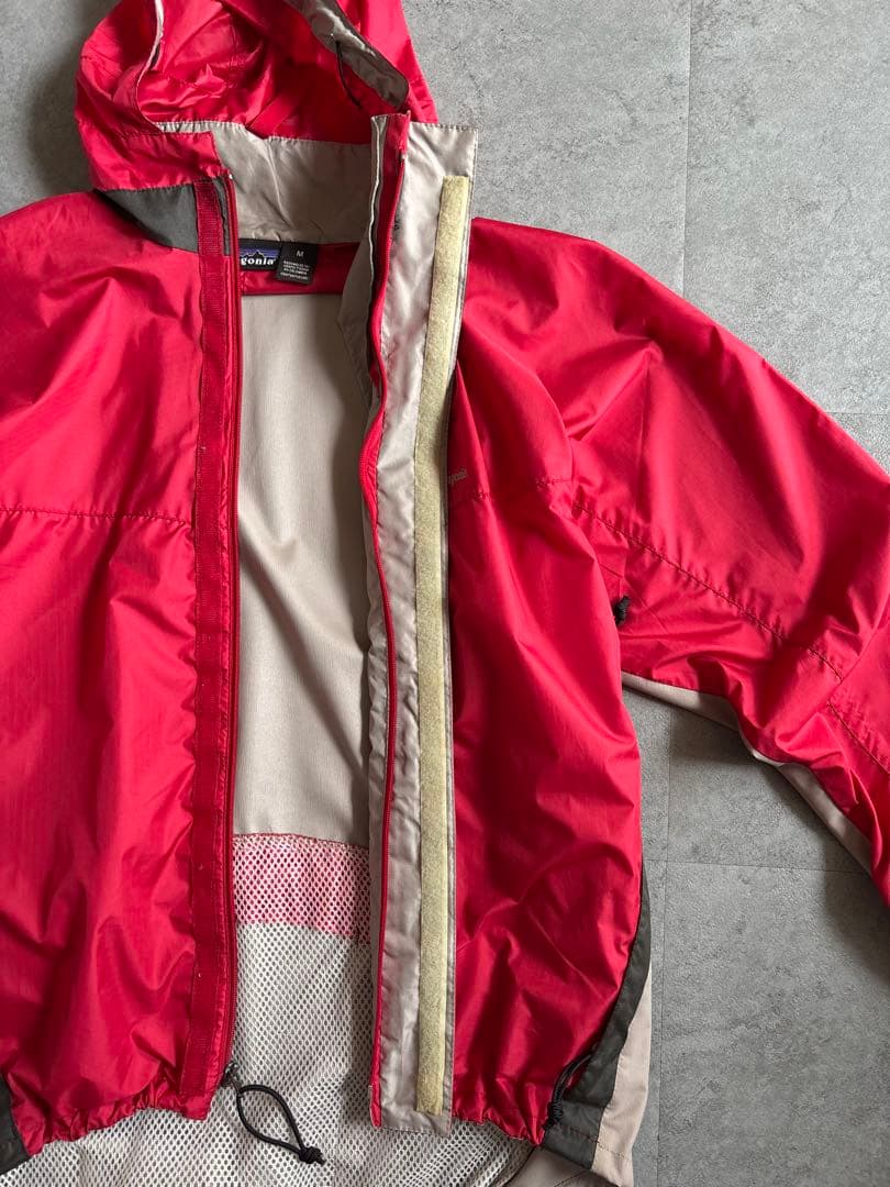 Y2K 00s patagonia エレクトラライトジャケット レッド テック