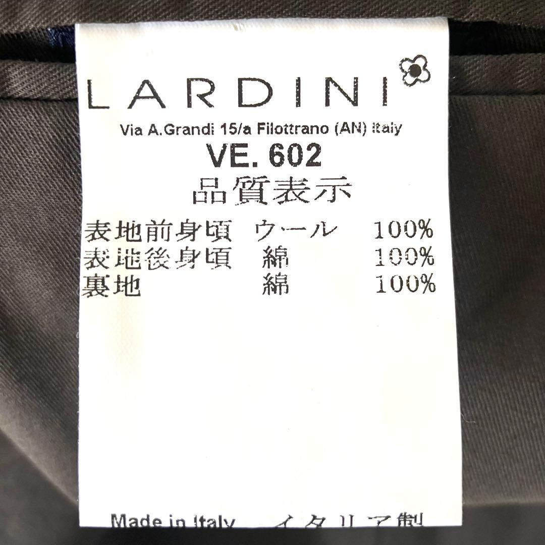 【新品】LARDINIラルディーニExclusve・ジレベスト・千鳥格子・46