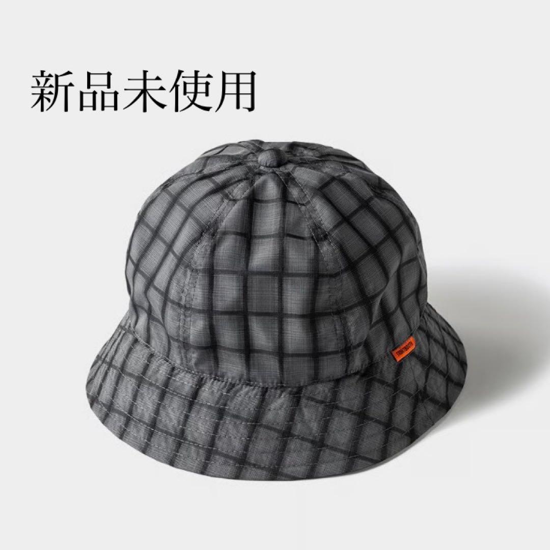【新品未使用】TIGHTBOOTH EMBOSS PLAID HAT BLACK