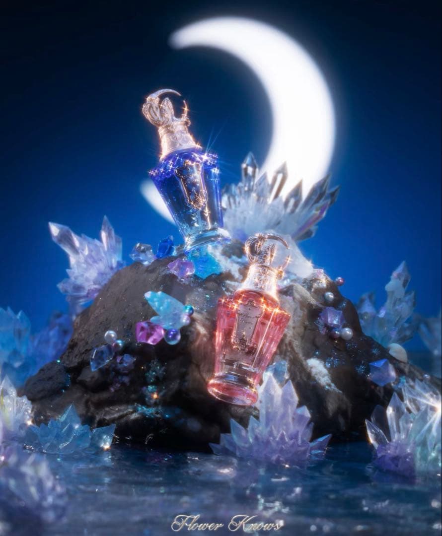 【新品2点セット】フラワーノーズ　月光人魚シリーズ　パフューム　香水　かわいい