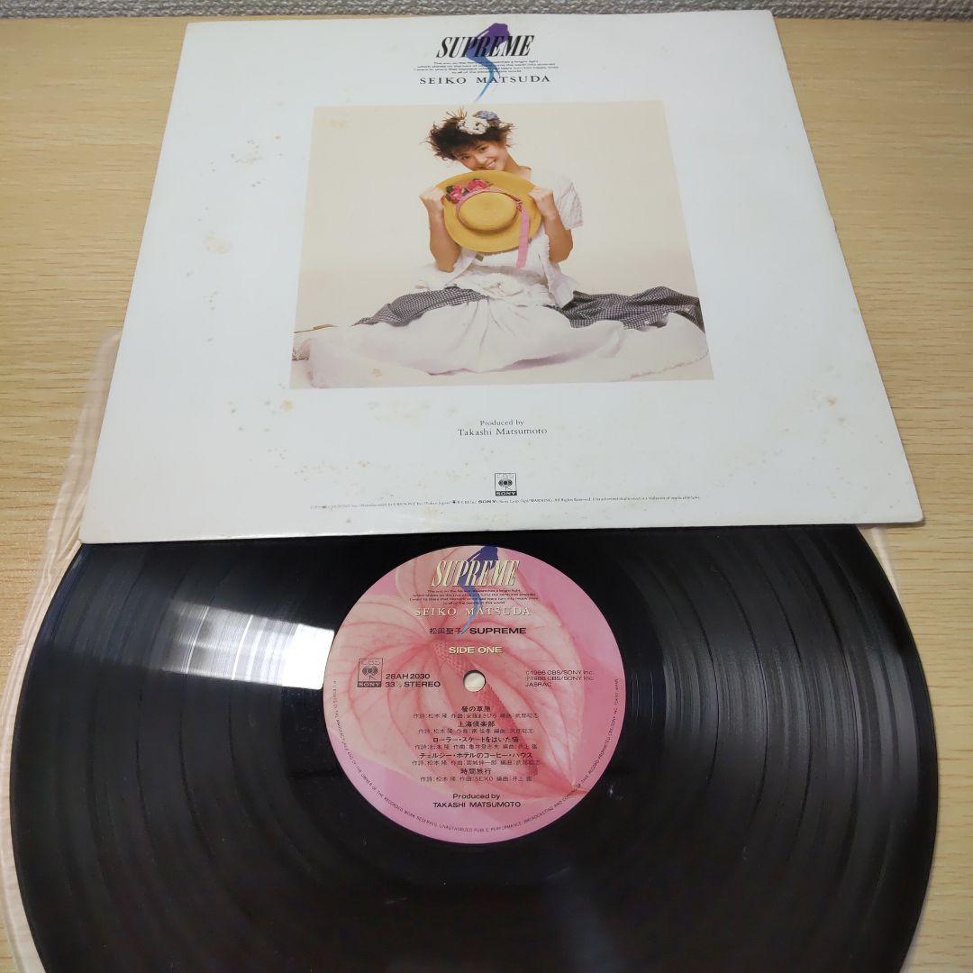 松田聖子LP3枚セット売り