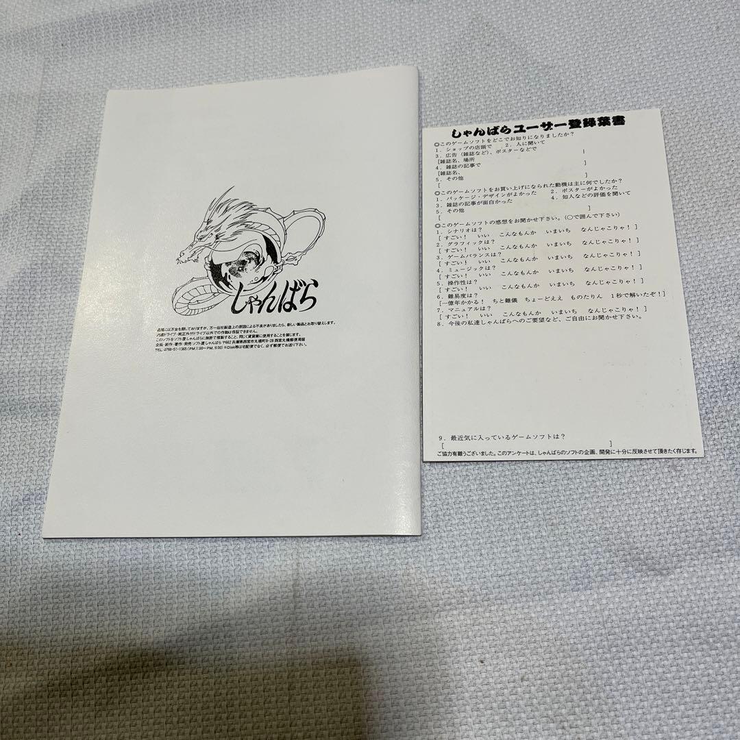 PC9801 水龍士・Ⅱ 海神の光琴