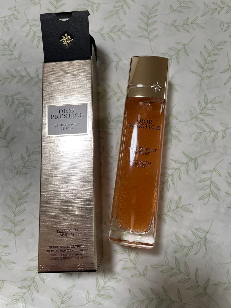 ディオールプレステージマイクロユイルRセラム75ml 2本セット