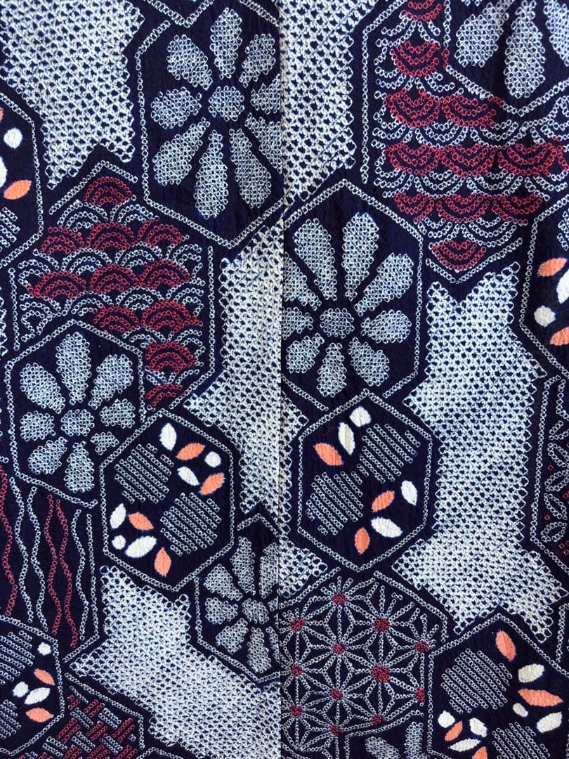 有松絞り　浴衣　身丈159㎝