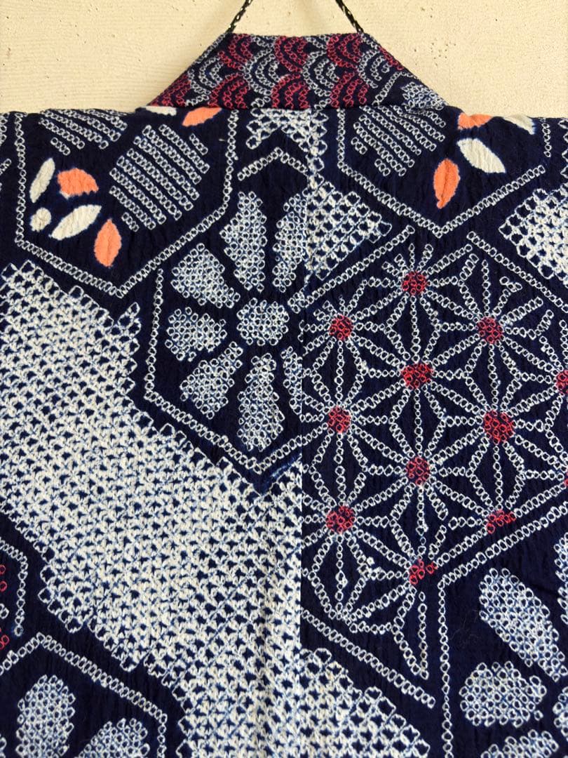 有松絞り　浴衣　身丈159㎝