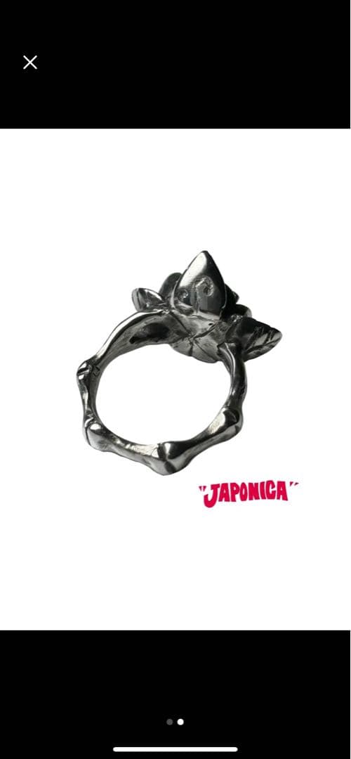 sojie「japonica」シルバーリング