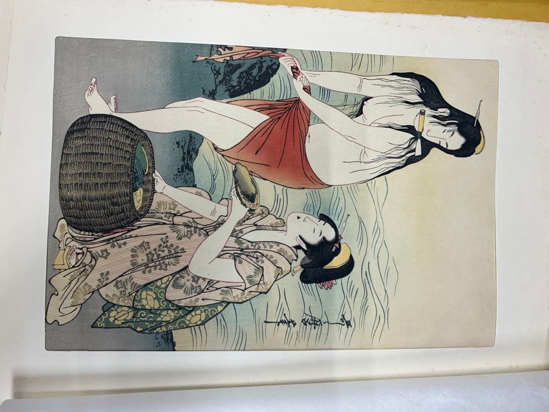 歌麿版画集芳 高見澤版 高見沢研究所 24枚揃 伝統手刷木版画 浮世絵 美人画