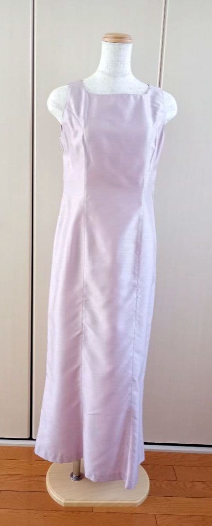 すぬこ　オケージョンドレス　シルク　マキシドレス マザードレス