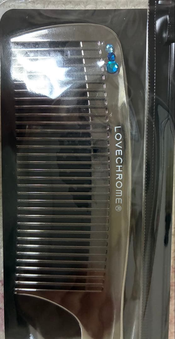 ラブクロム　プレシオサ　ハワイ　テツキ　コーム　スワロフスキー　ブルー　新品