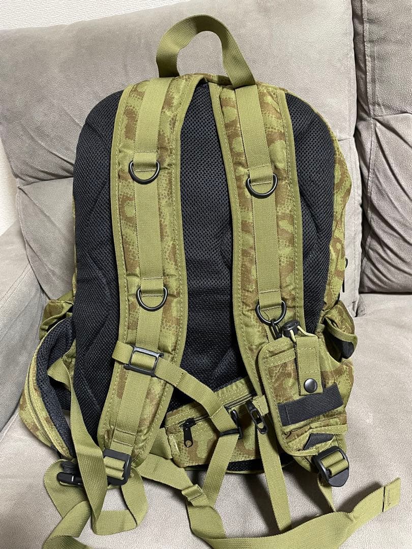 美品 90's old stussy ステューシー リュック　バックパック 迷彩