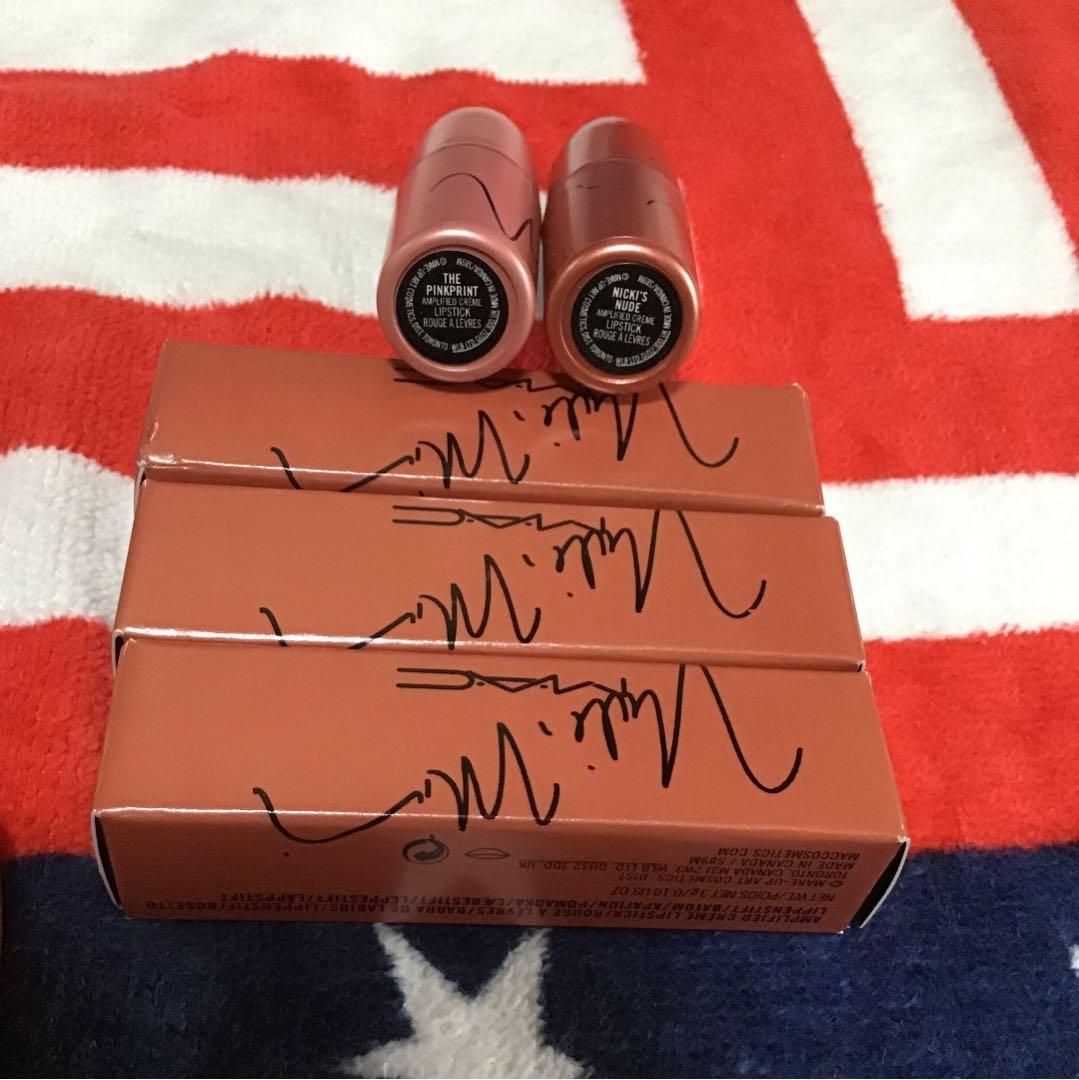 超お買い得！新品未使用▼MAC Nicki Minaj リップ 5本セット▼2色