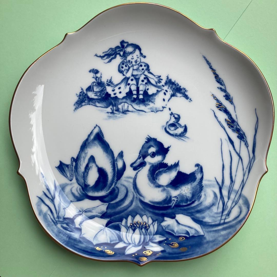 マイセンメモリアルプレート2000「アヒルがみんな」美品