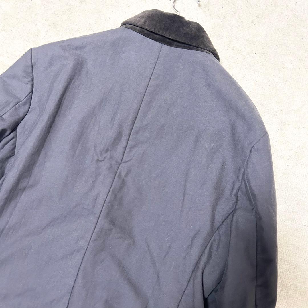 激レア　ミナペルホネン　ベロア襟　テーラードジャケット　アンコンジャケット