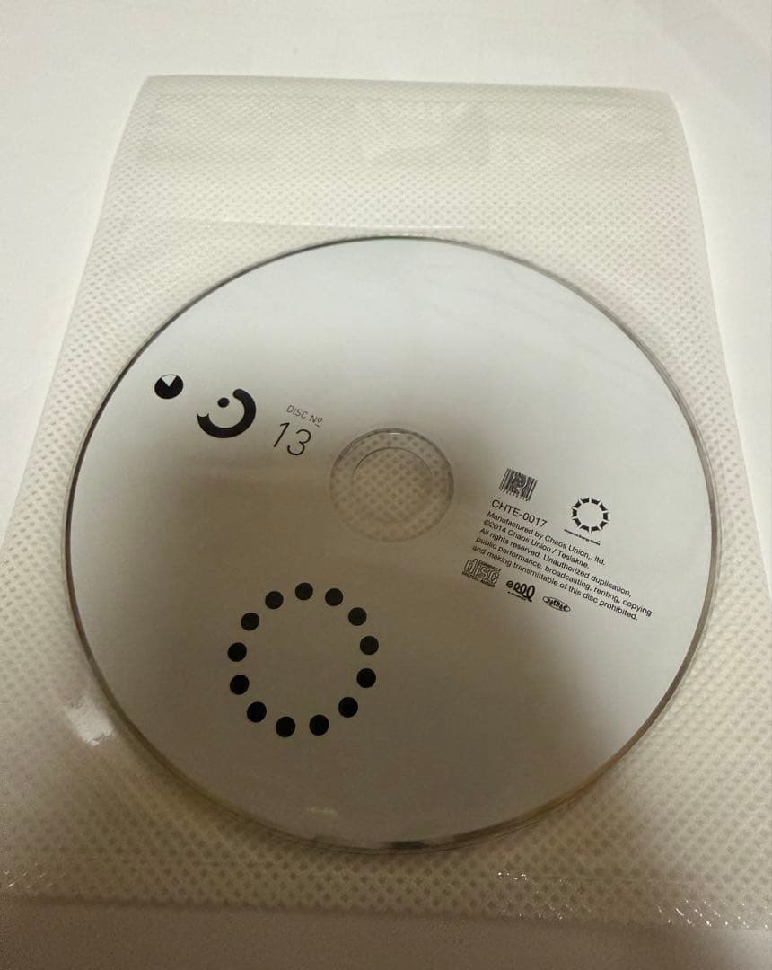 【廃盤】太陽系亞種音 Disc13 SCUBA RECYCLE 配線上のアリア