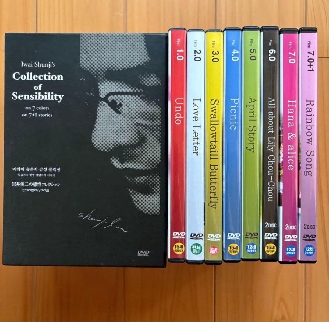 【DVD11枚組】　岩井俊二の感性コレクション　七つの色の八つの話