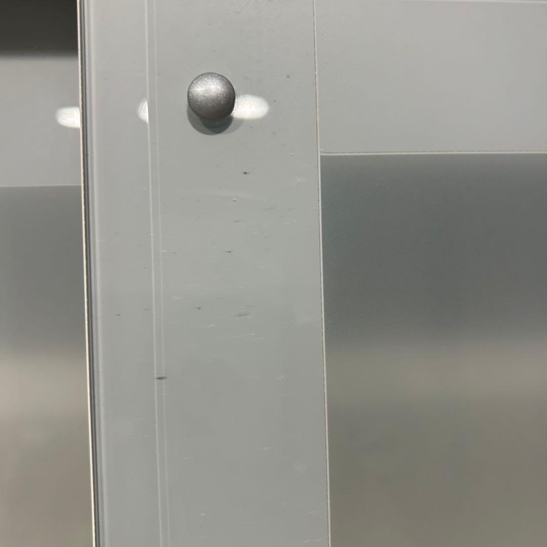 パモウナ　食器棚　160cm ホワイト