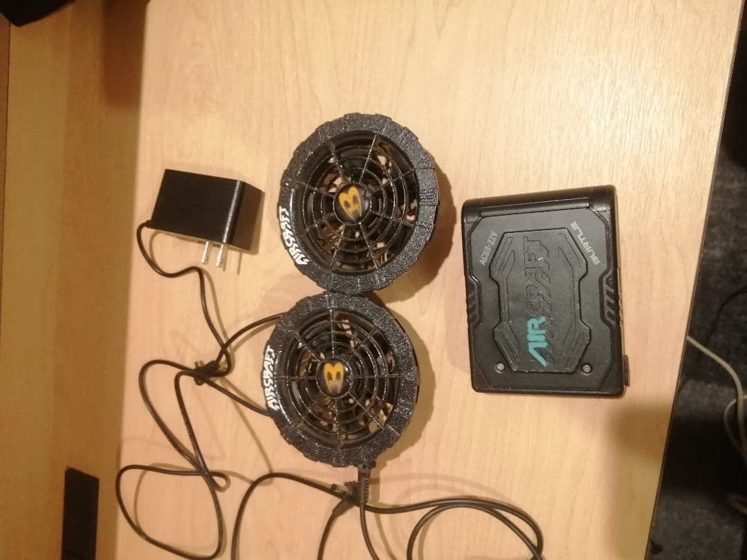 バートル 空調服用冷却ファン 2個セット