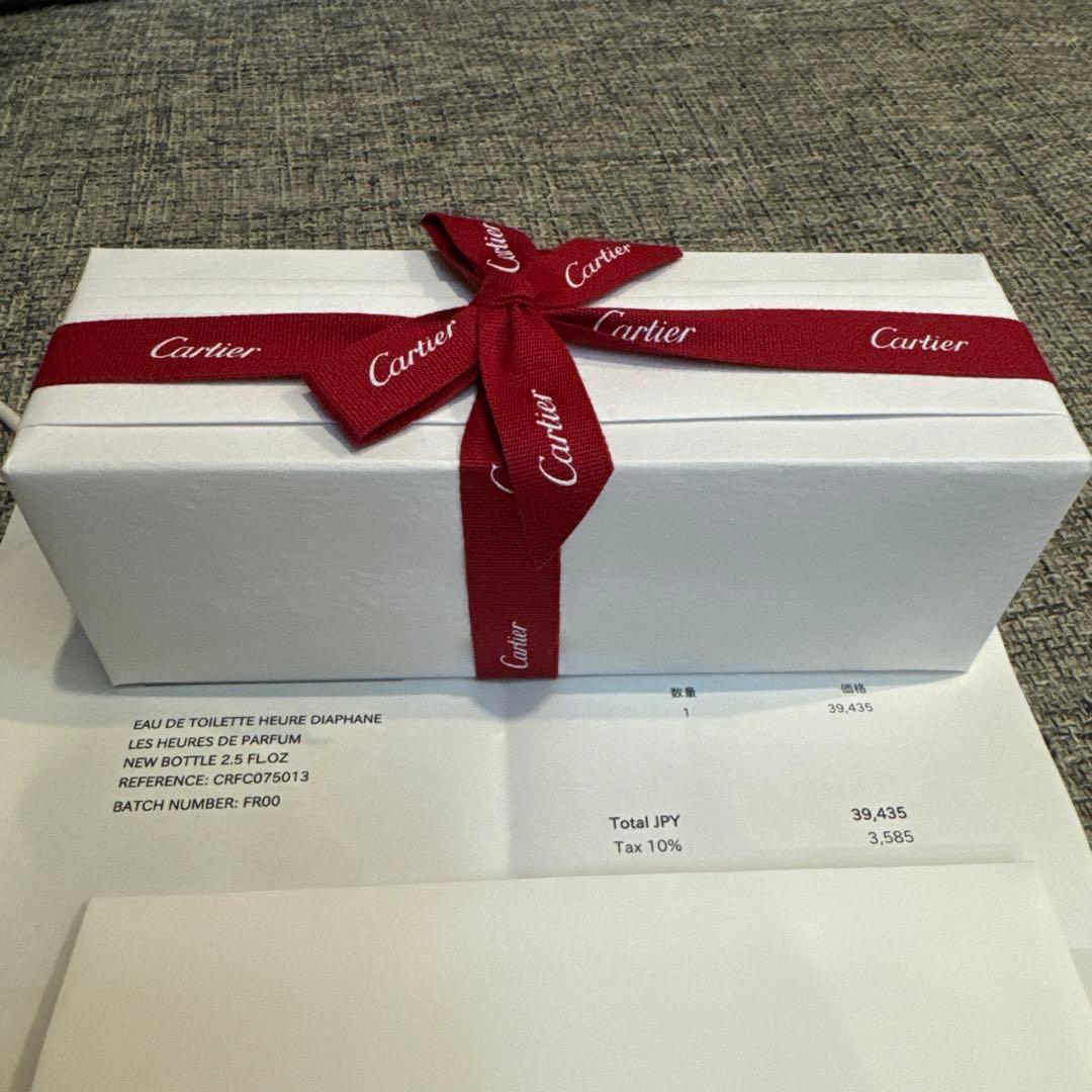 香水(女性用) Cartier HEURE DIAPHANE EAU DE TOILETTE