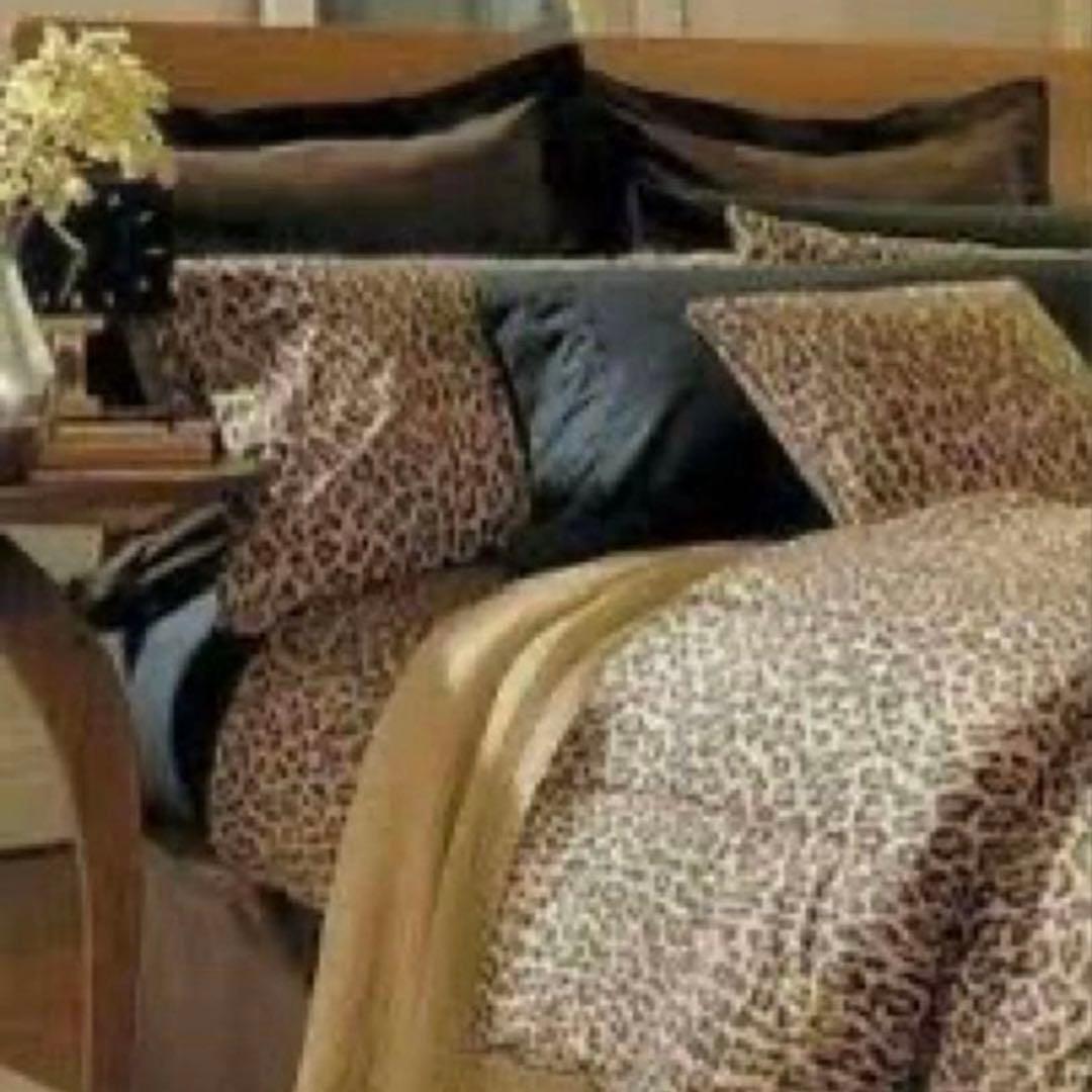 ラルフローレン　シングルサイズ　コンフォーターカバー　掛け布団カバー　ヒョウ柄