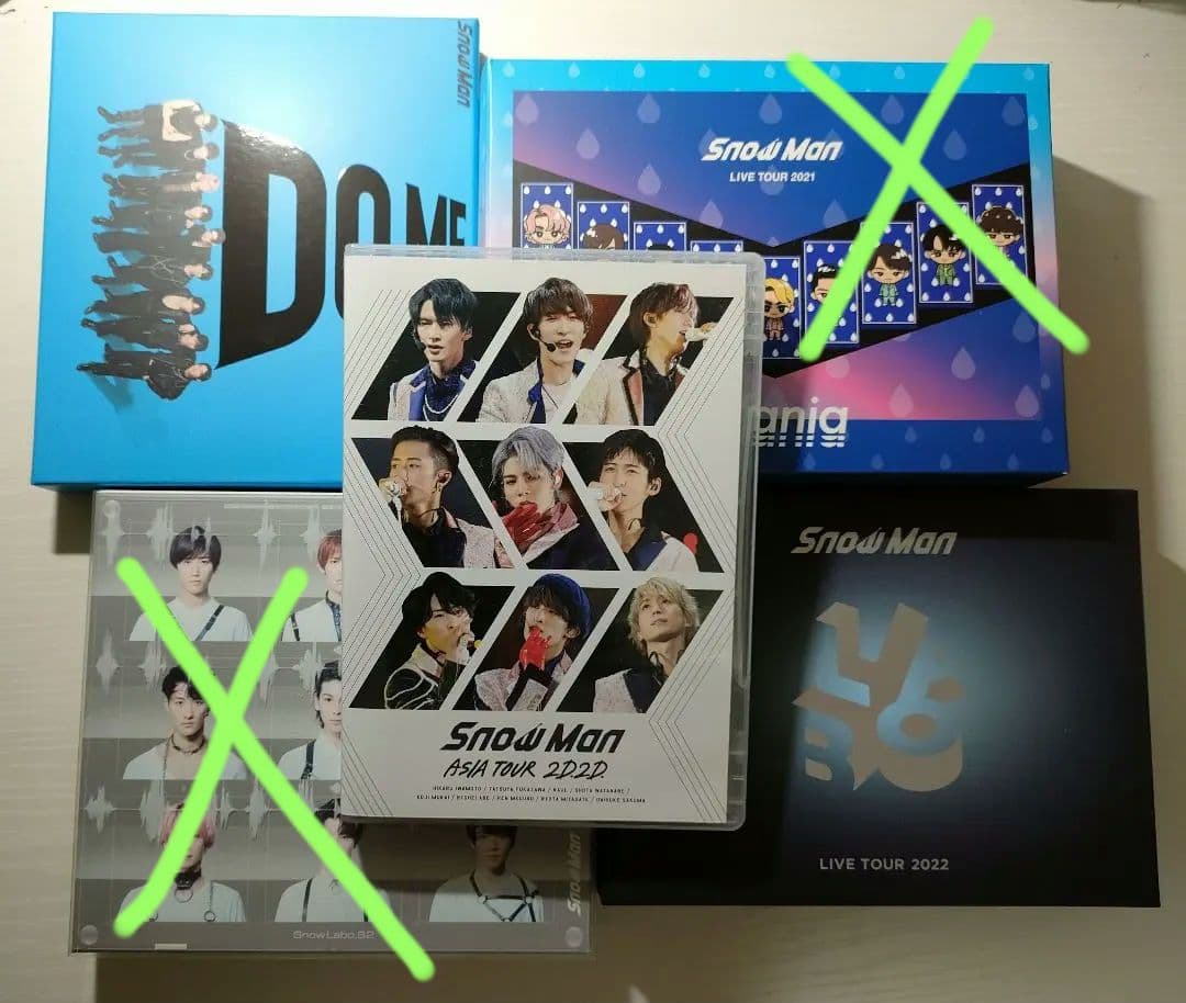  Man ライブDVD ＆ アルバム セット