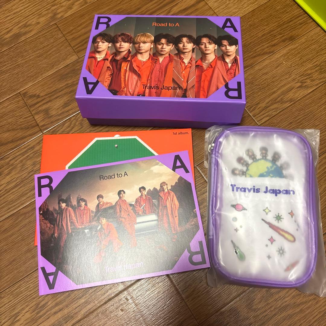 TravisJapan Road to A FC限定盤　オリジナルポーチ付き