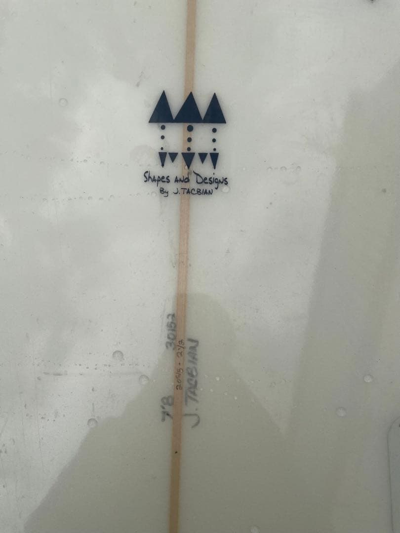 サーフボード セミロング　ファンボード　美品　フィン付き　サーフィン