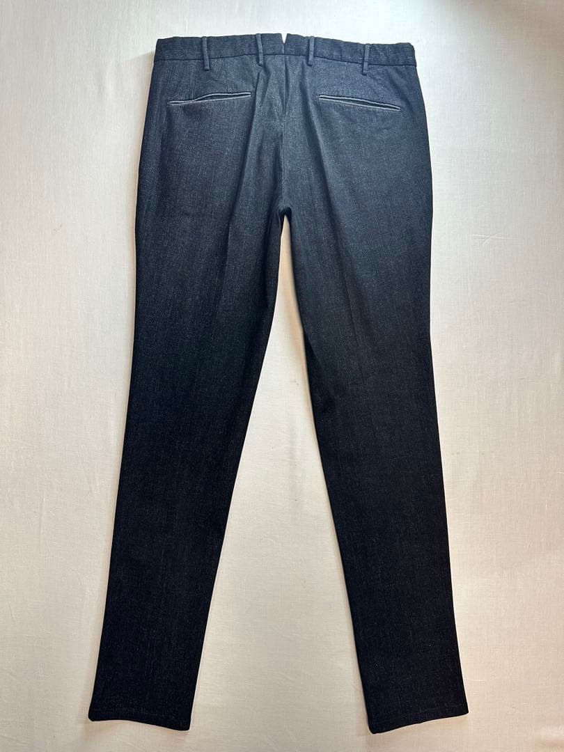 【美品クリーニング済】INCOTEX BLACK DENIMスラックス50