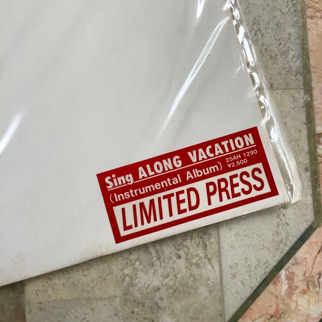 激レア! レコード新品! 大滝詠一 ロンバケ透明レコード 初期ナンバー限定1万枚