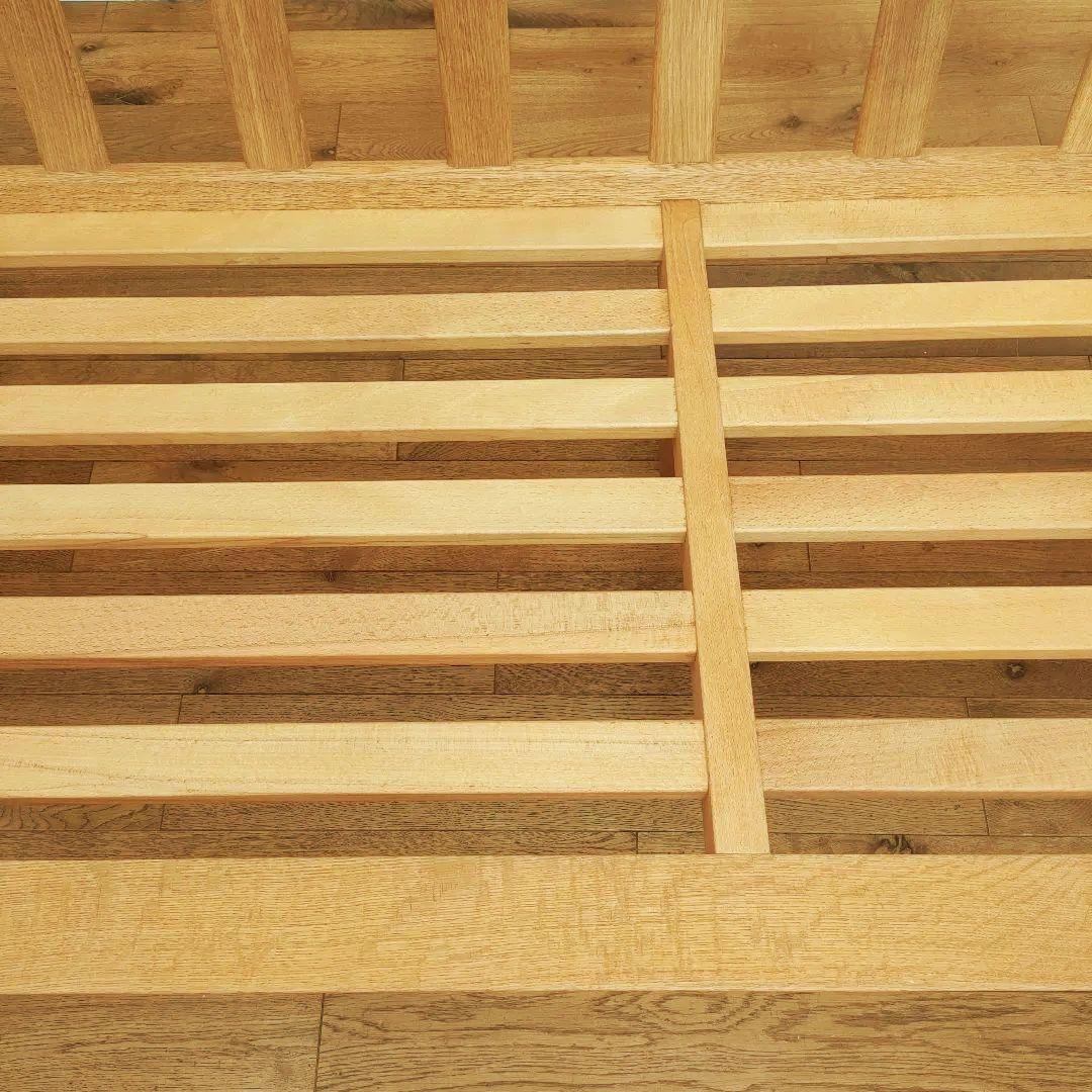 北欧 日進木工 geppo ゲッポ ソファ オーク材 ナラ材 木製ソファー