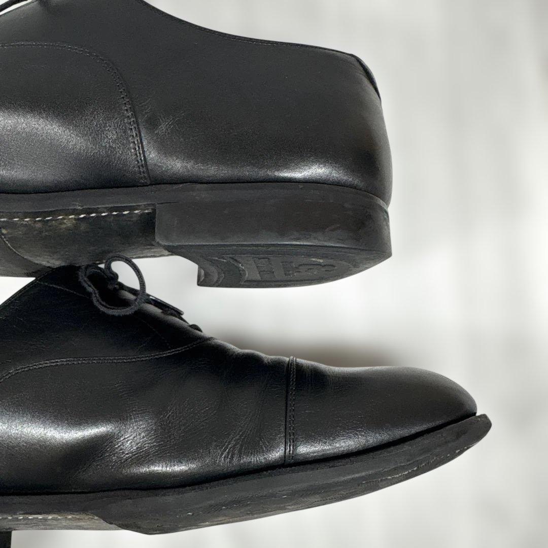 スコッチグレイン 26.5cm 4226 ストレートチップ ブラック