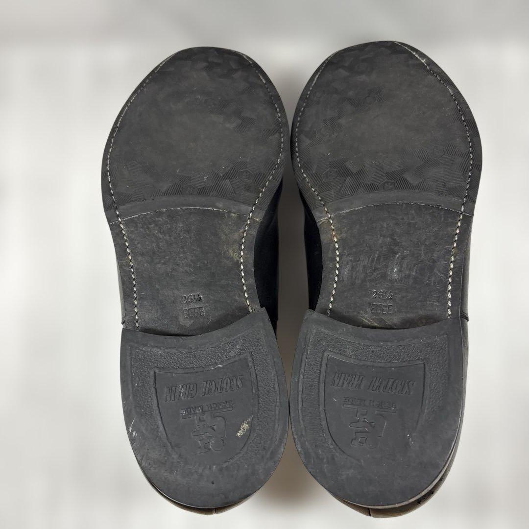 スコッチグレイン 26.5cm 4226 ストレートチップ ブラック