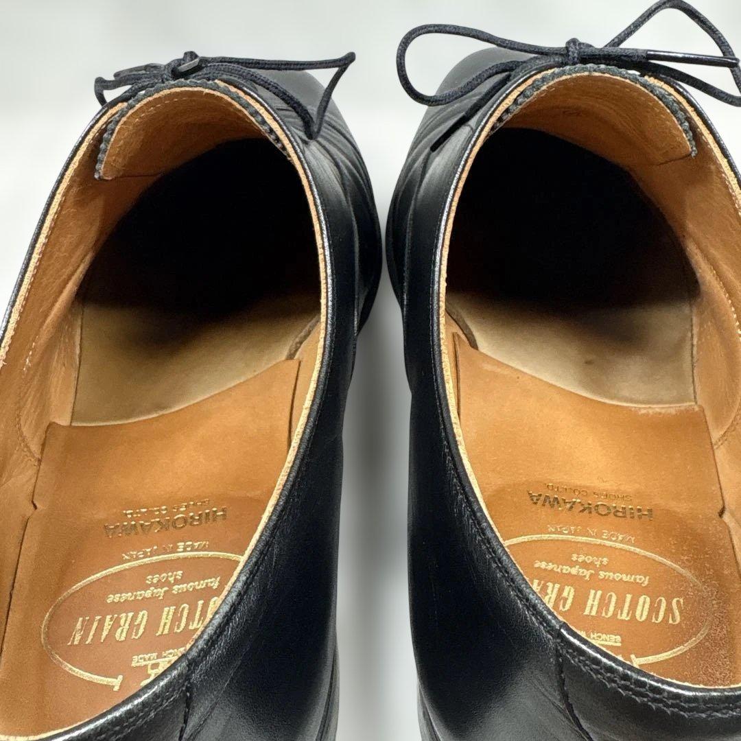 スコッチグレイン 26.5cm 4226 ストレートチップ ブラック