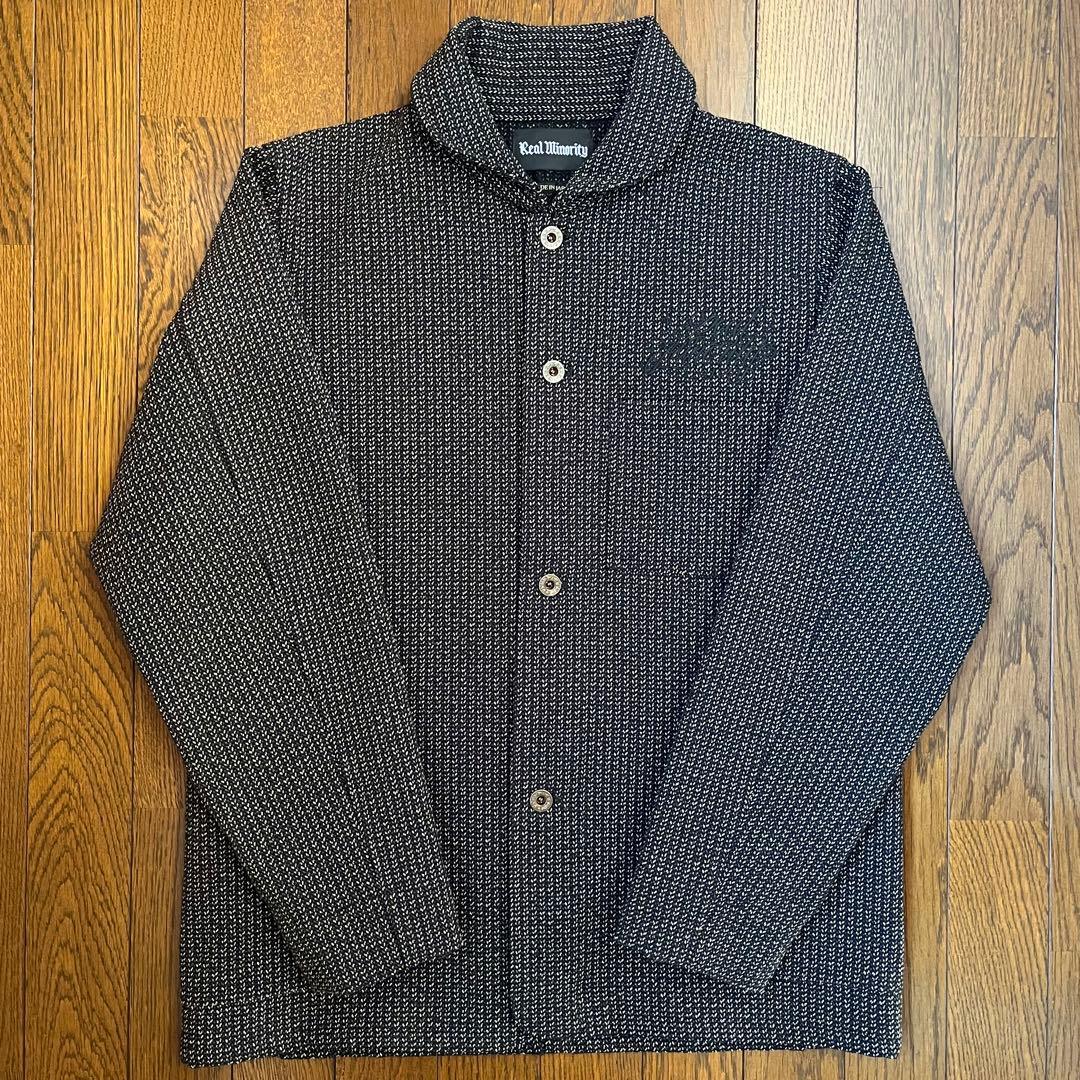 【未使用】REAL MINORITY ビーチクロスジャケット S ブラウングレー