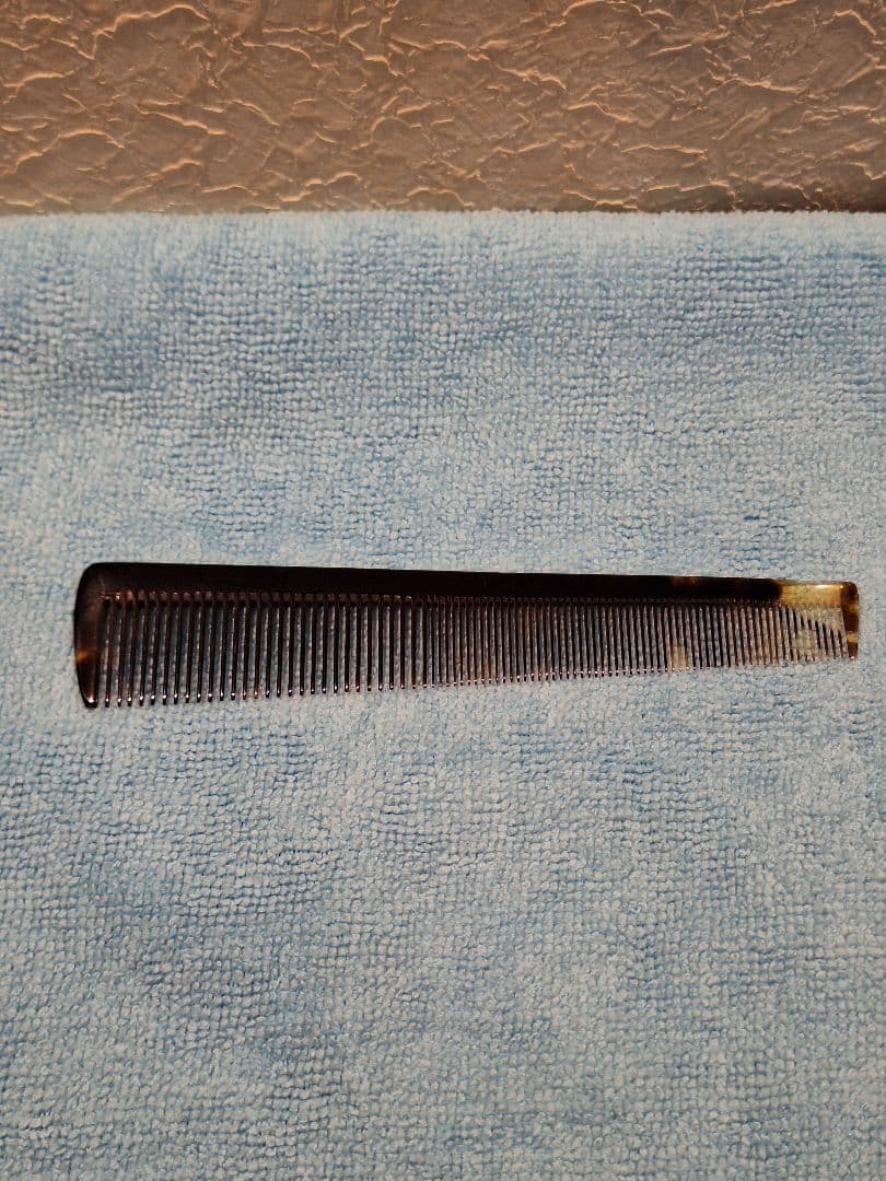 美品・理容職人向け本べっ甲櫛・中古品（NO.2）