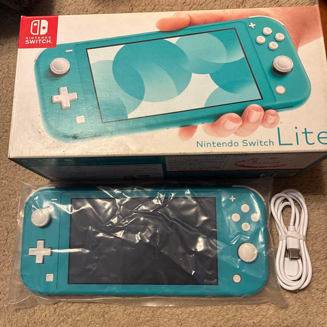 Nintendo switch Lite ターコイズブルー