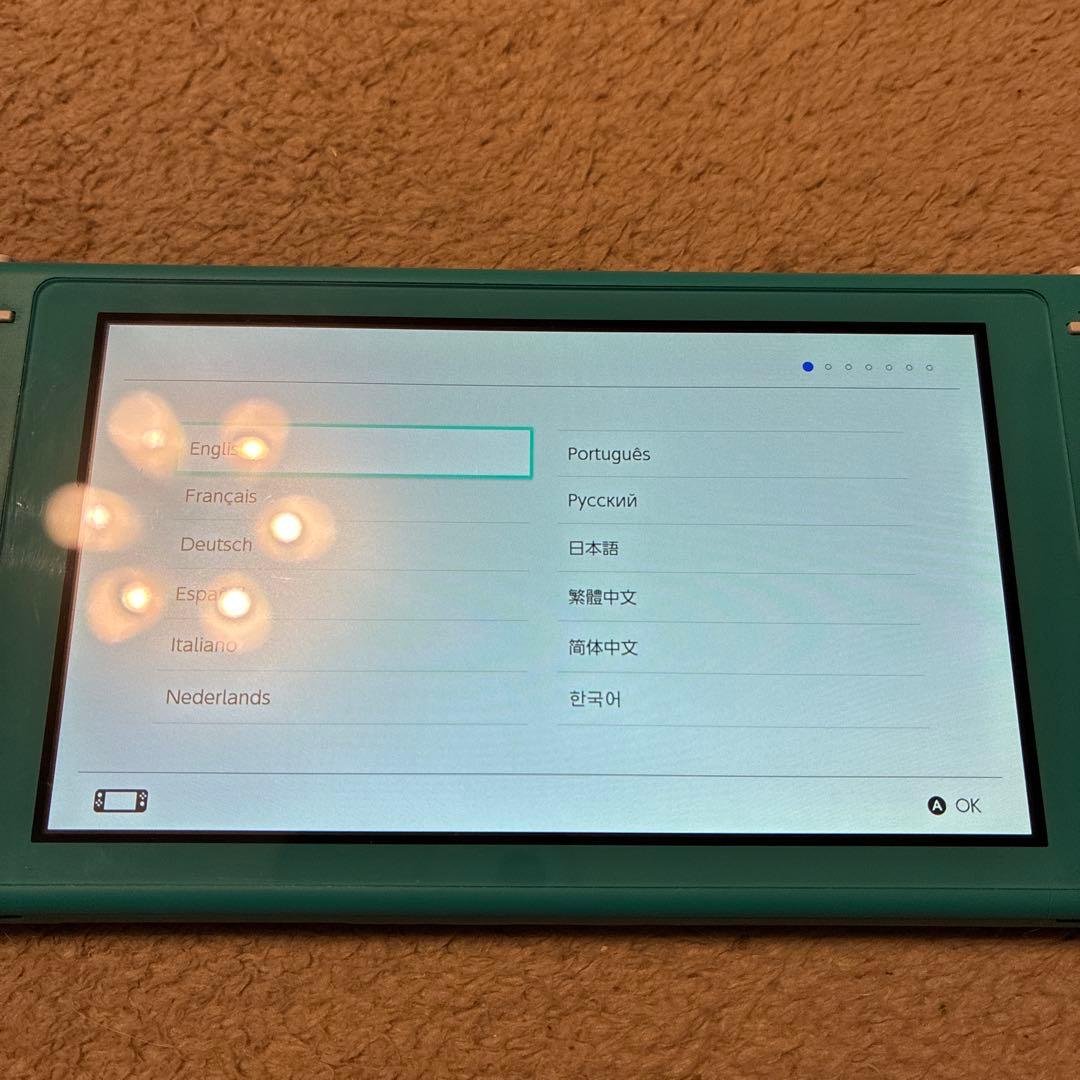 Nintendo switch Lite ターコイズブルー