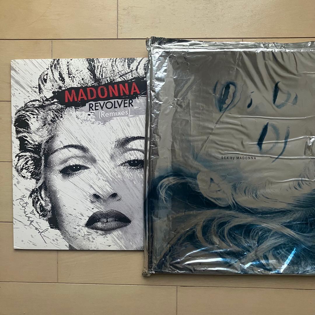 MADONNA／US盤&SEX／LPレコード／写真集SEX／セット　送料込み！