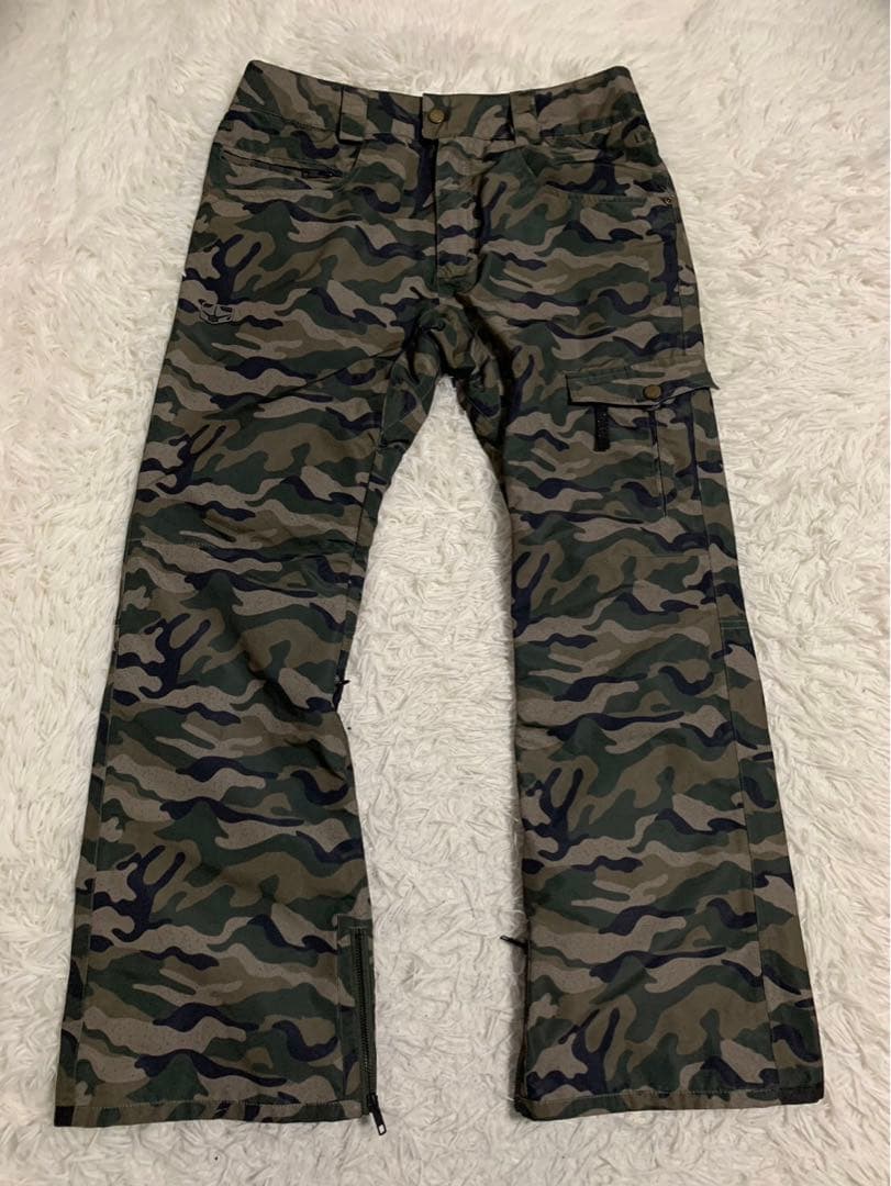 ROME SDS ローム スキー　スノボパンツ　スポーツウエア　迷彩　M
