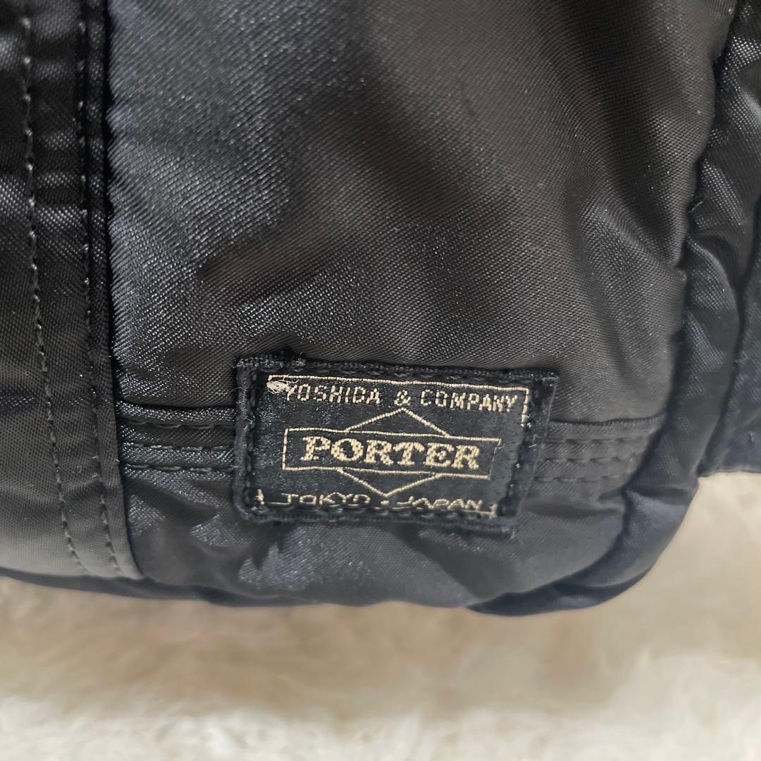 ポーター タンカー ボストンバッグ S ブラック ナイロン