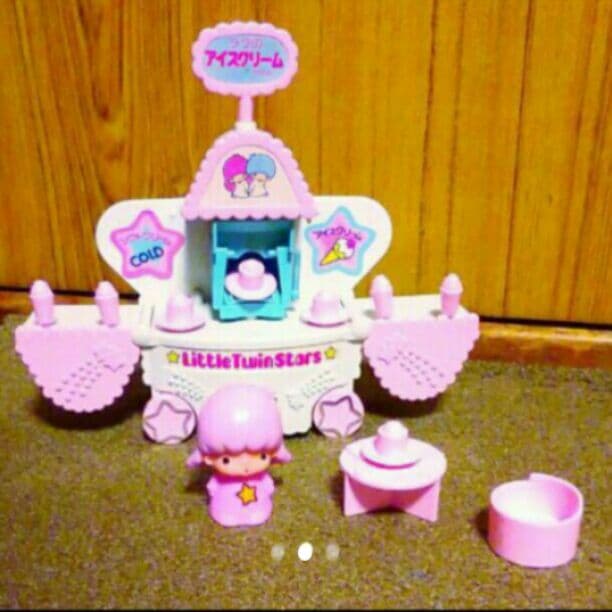 1976年 昭和 レトロ キキララ 星のおみせやさん アイスクリームやさん 人形