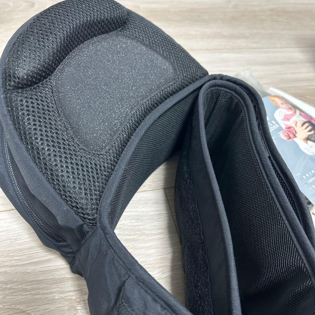 POLBAN ADVANCE ヒップシート ブラック　ショルダー付き