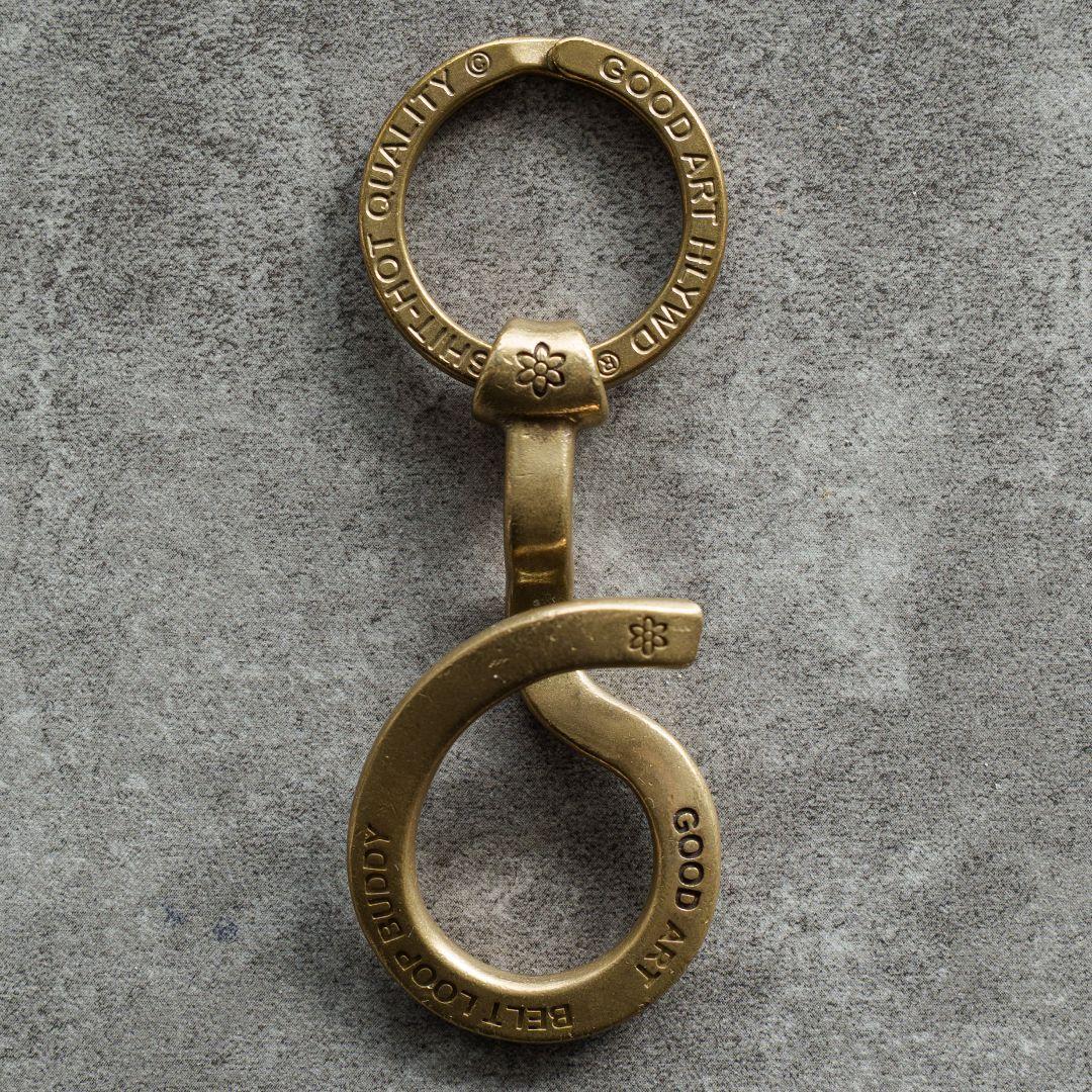 小物 Good Art HLYWD | BELT LOOP BUDDY (BRASS)