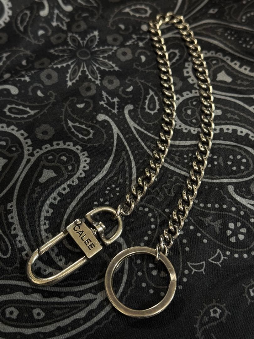 calee シルバーウォレットチェーン