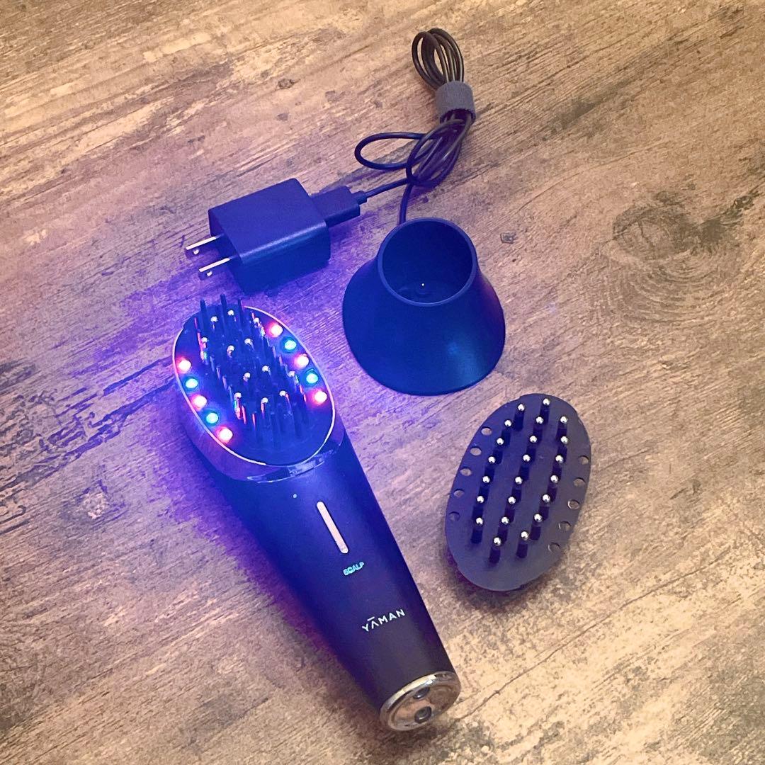 YA-MANヴェーダスカルプブラシ BS for salon 電気バリブラシ