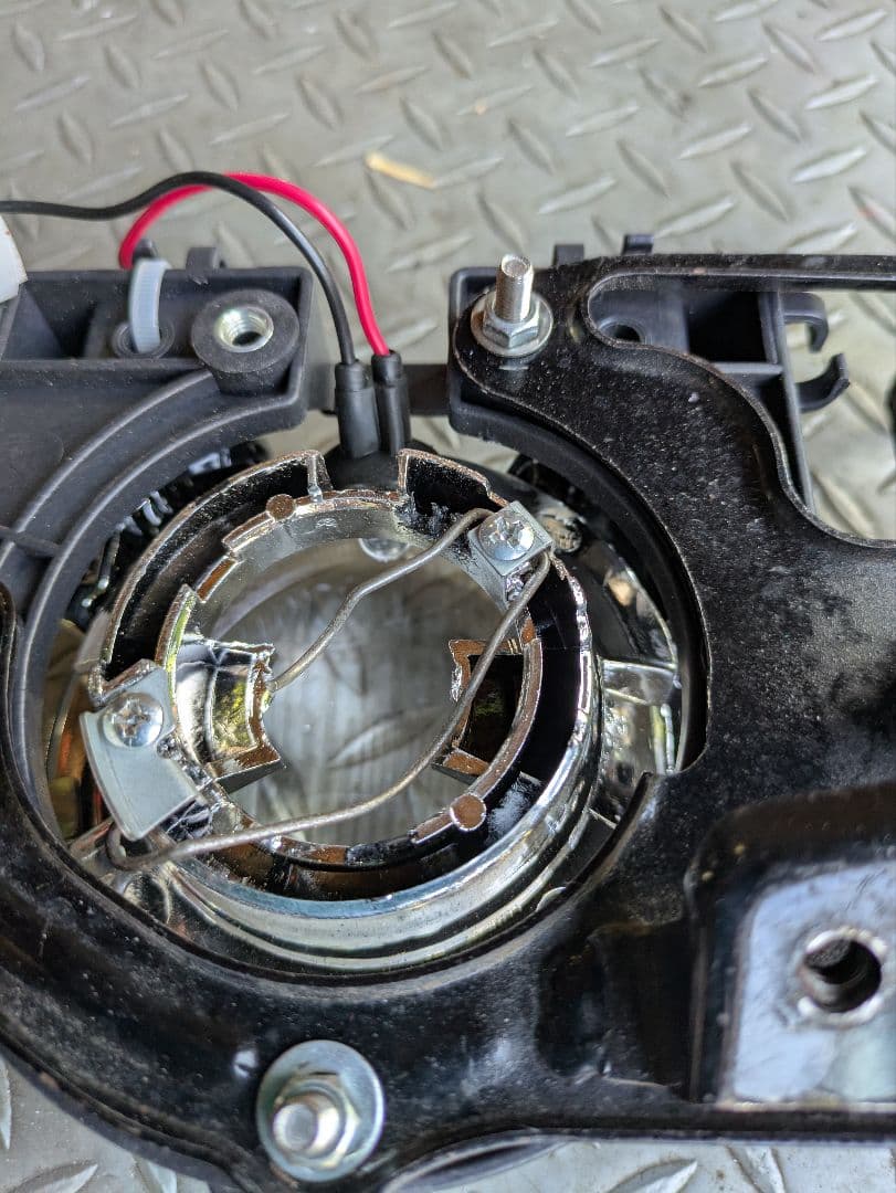 VFR400R 400NC30 ヘッドライトステー・ライトセット 値下げ交渉不可