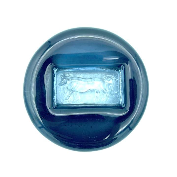 エリックホグラン　アッシュトレイ　灰皿　小物入れ　北欧　ガラス　牛