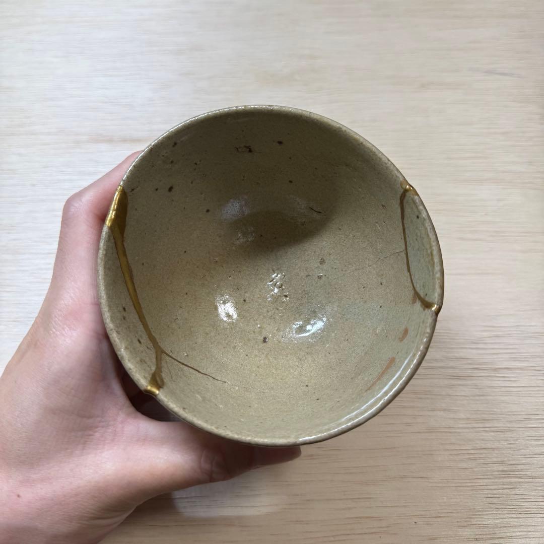 古唐津 無地唐津 茶碗 道園窯 桃山時代 江戸時代 金継ぎ 初期伊万里 古美術