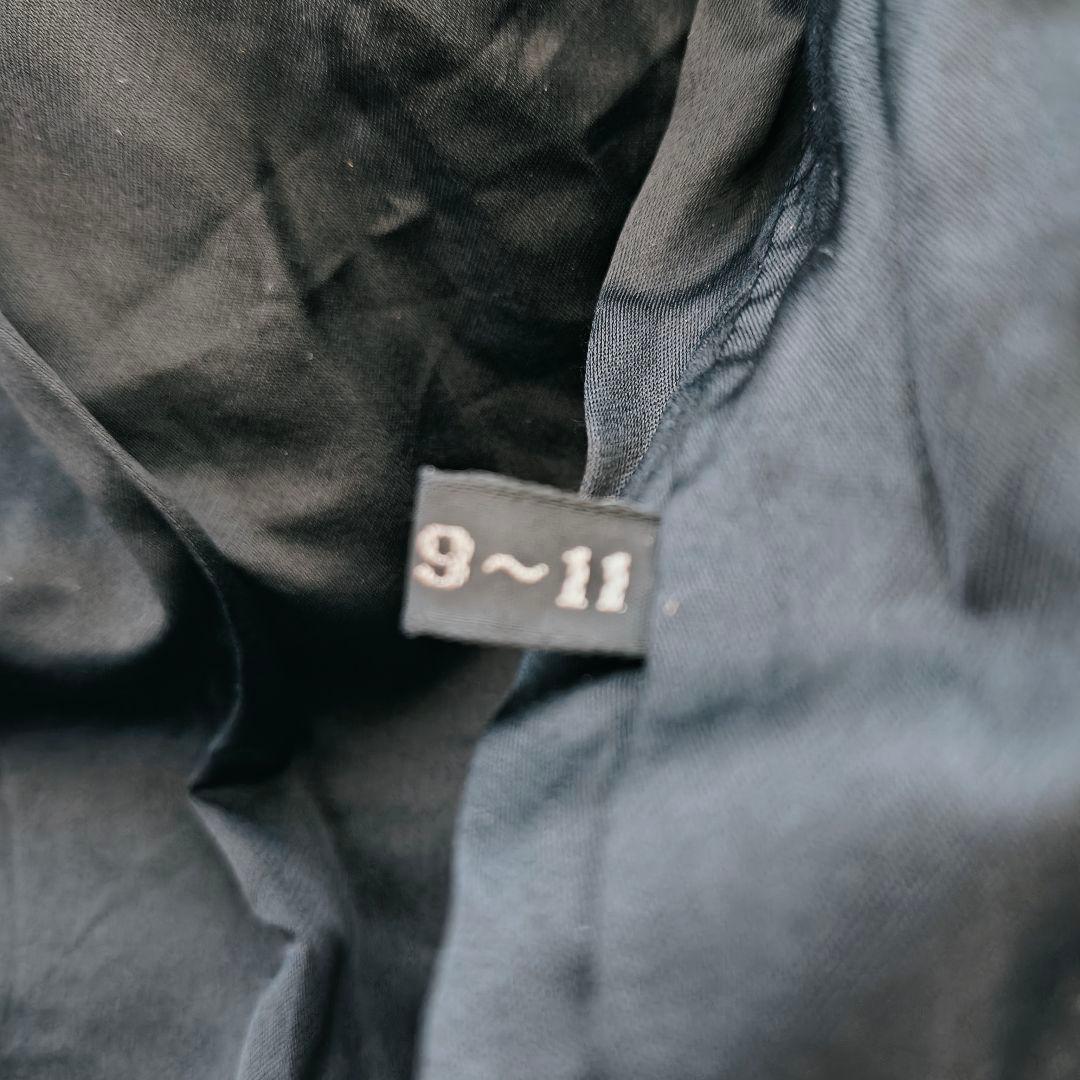 fond ブラック シェアードミンク デザインコート 9〜11号 総柄